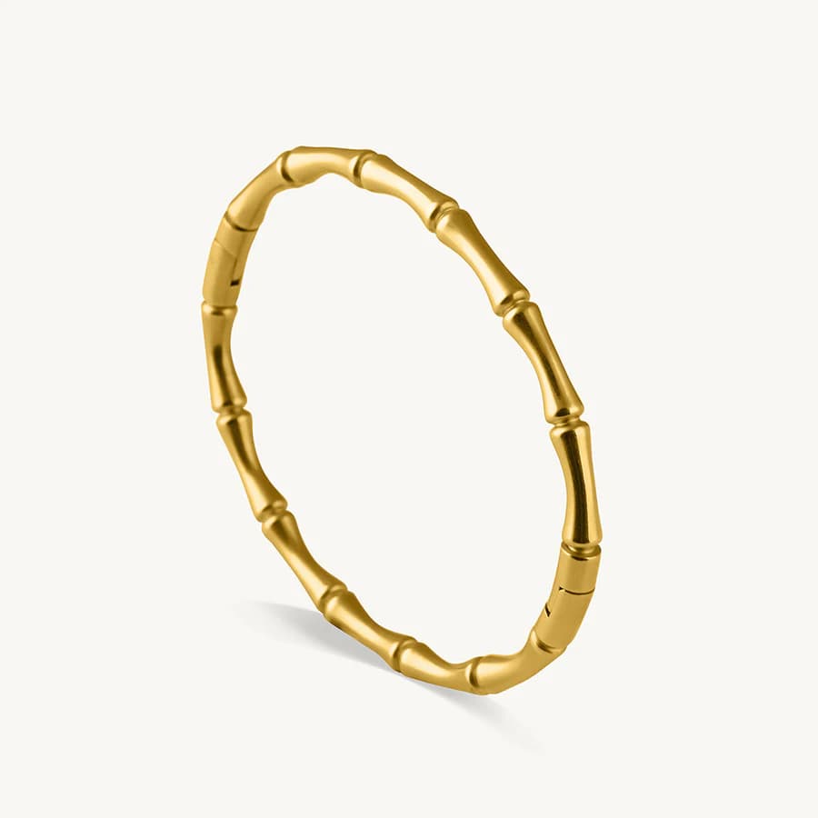 Bamboo Textured Bangle