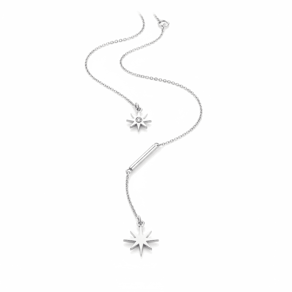 North Star Lariat Necklace